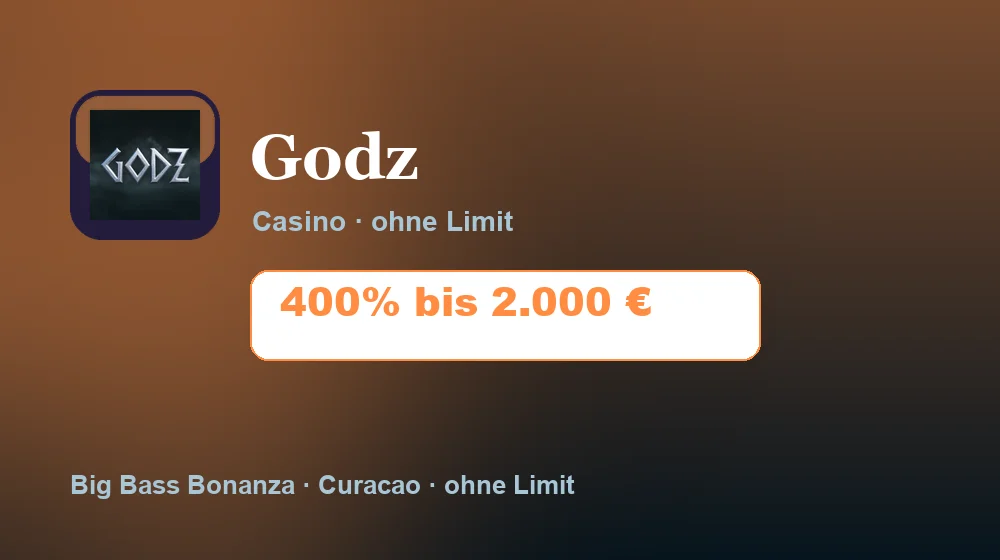 Screenshot von Godz Casino