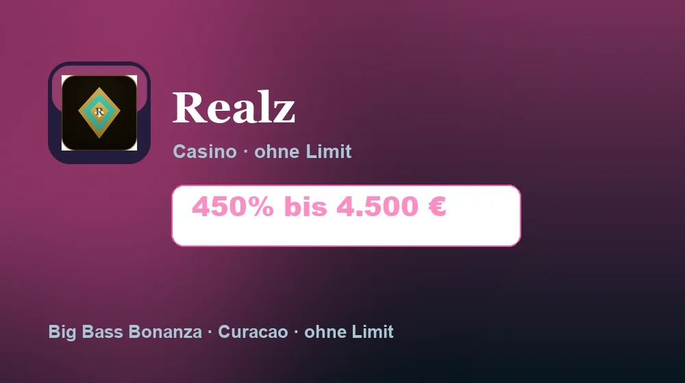 Screenshot von Realz Casino